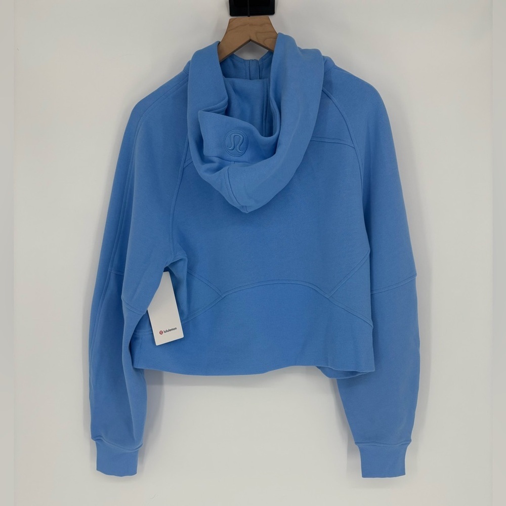 Lululemon Scuba Oversized Half-Zip Hoodie Aero Blue - Picture 9 of 11